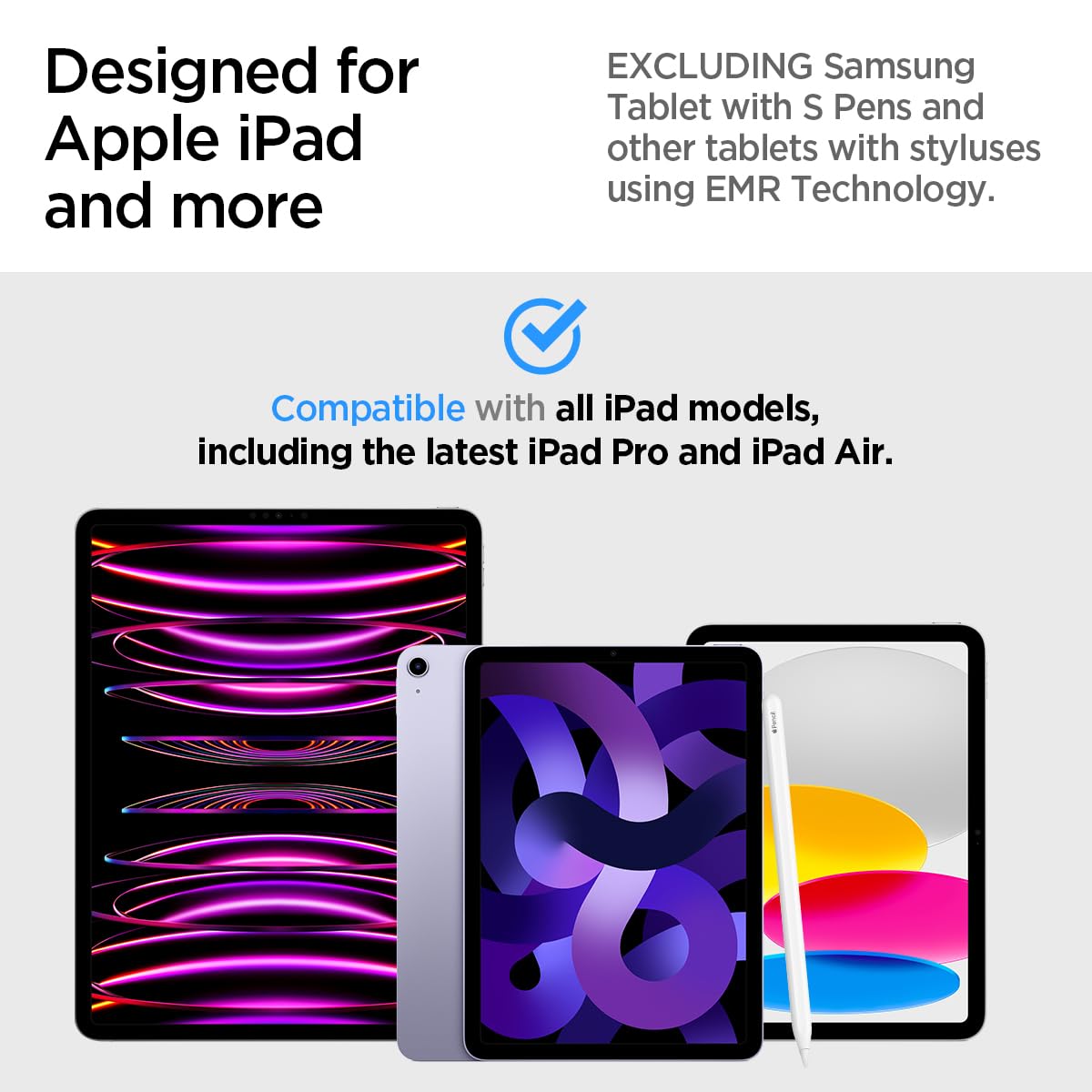 Amazon.com: Spigen OneTap Easel Tablet Stand Designed for All iPad
